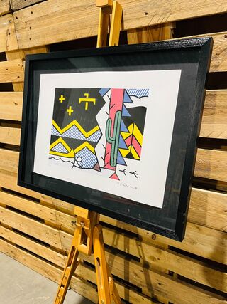 Roy Lichtenstein Lithograaf – Gesigneerd met certificaat